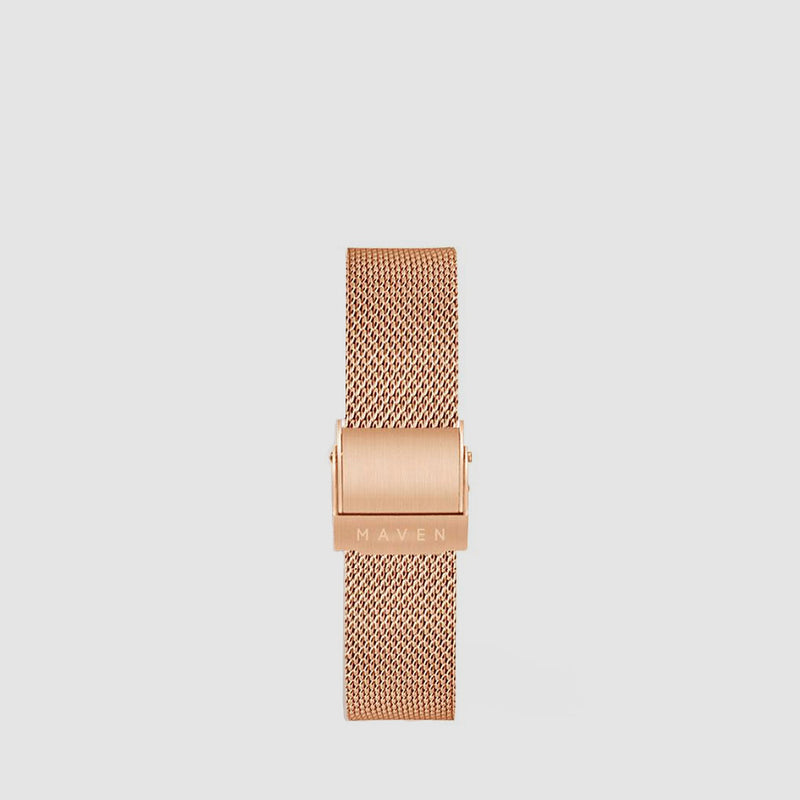 STRAP Rose Gold Mesh 16mm